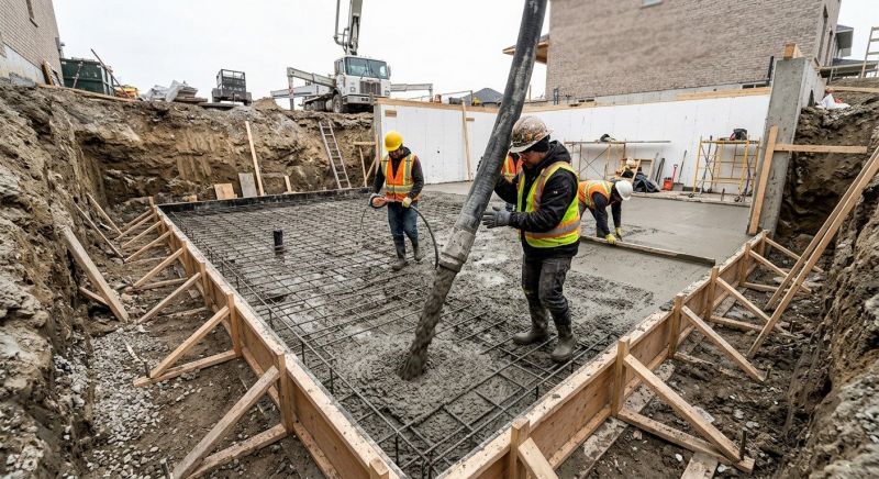 Basement Concrete Pouring in Greenville, SC