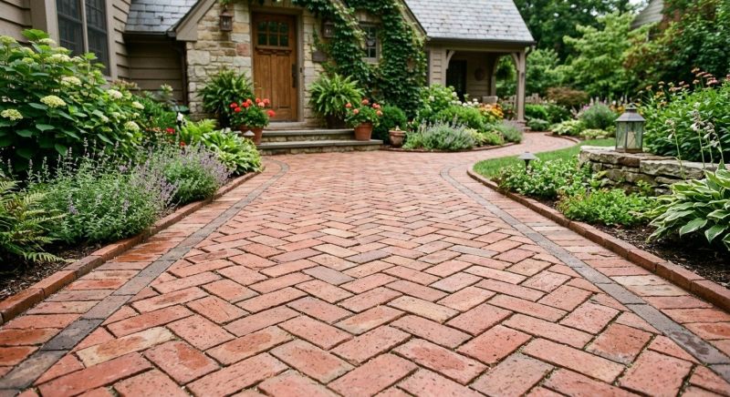Brick Driveway Paving in Greenwich, CT