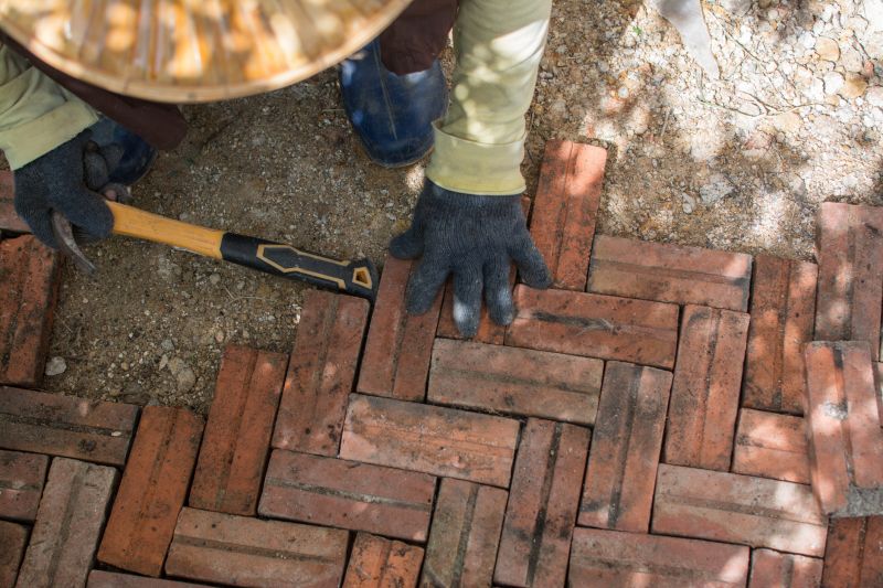 Brick Hardscape Construction in West Hartford, CT