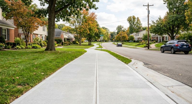Concrete Walkway Installation in Denver, CO