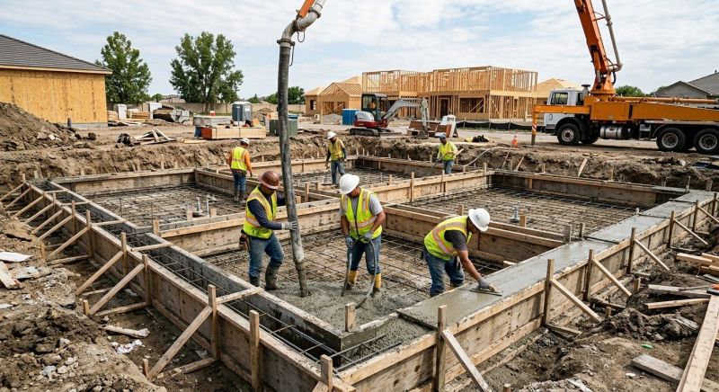 Foundation Construction in Fredericksburg, VA