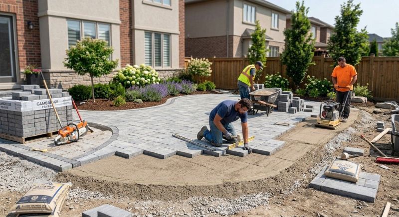 Pavers Landscaping in Boston, MA