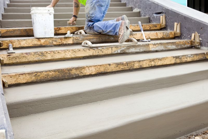 Poured Steps Installation in Fort Collins, CO